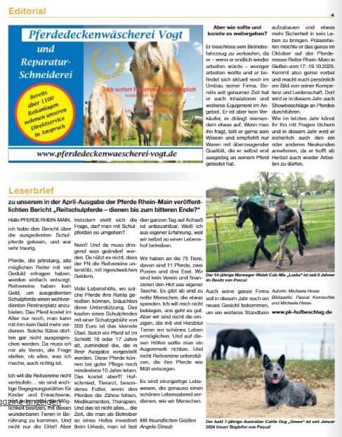 Zeitungsartikel Bericht 1